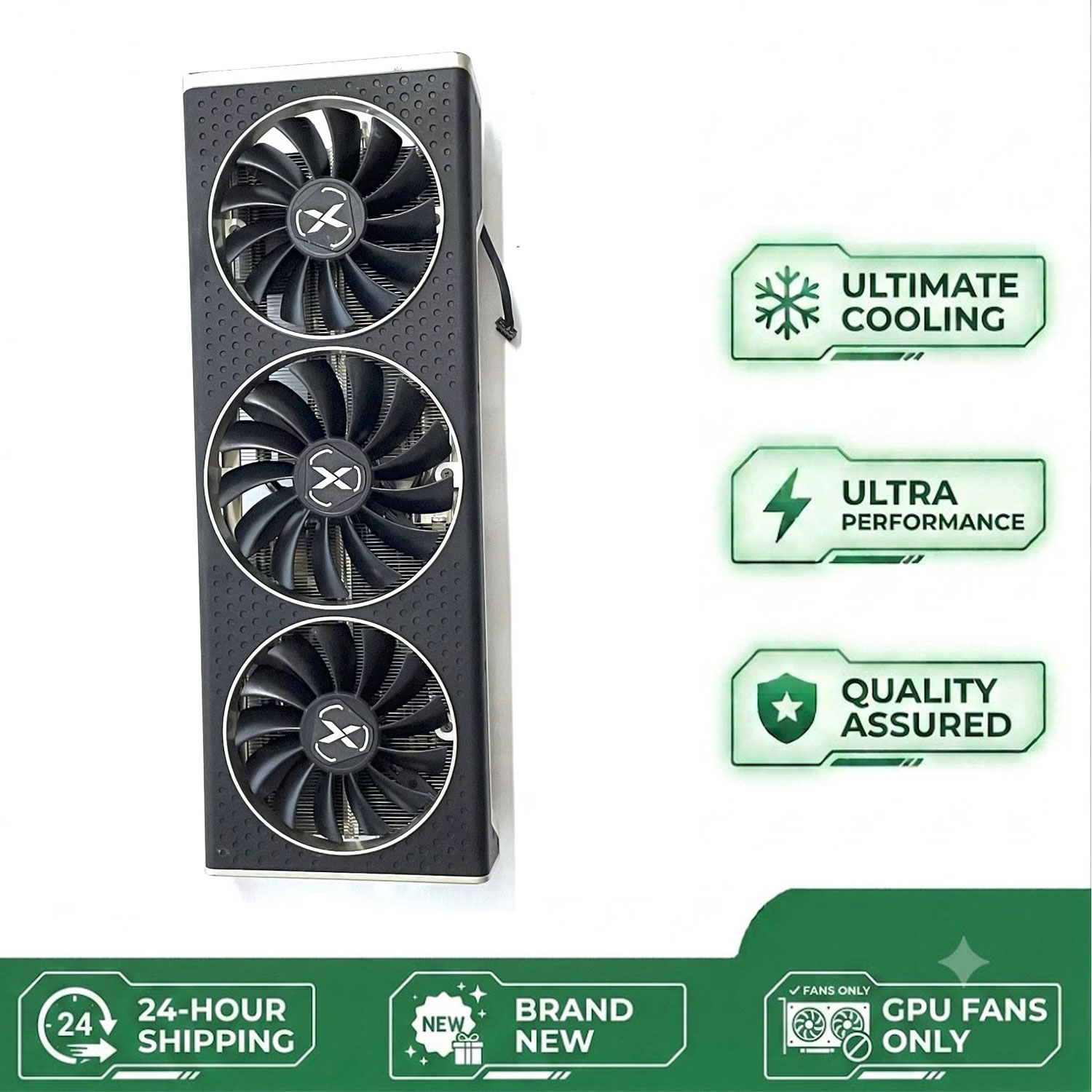 Rx 6700 Xt 12Gb Graphics Card - Enfriador de tarjeta gráfica CF9015U12D adecuado