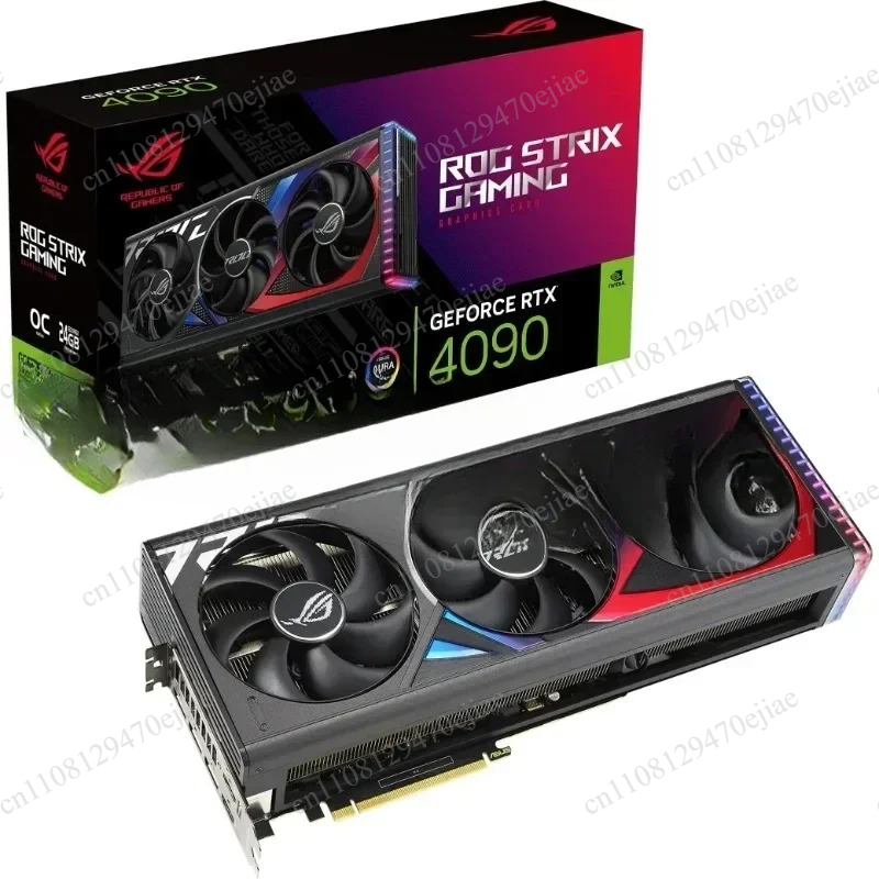 Rtx 4090 24Gb Video Card - Tarjeta Gráfica para Juegos ASUS ROG