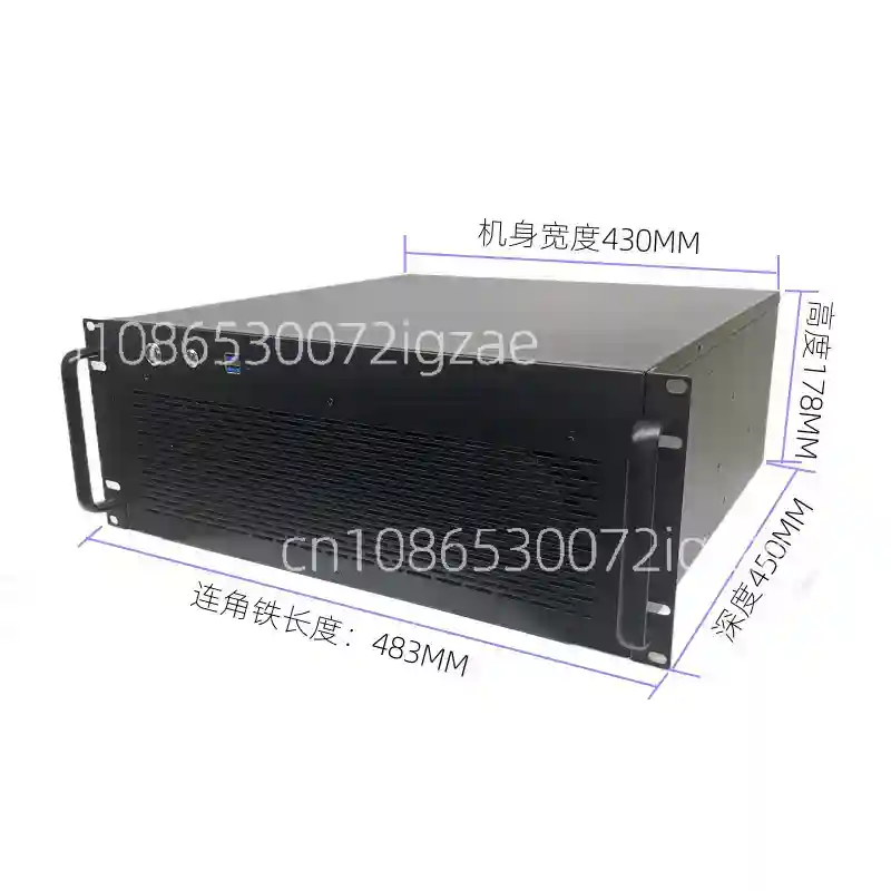 8 Gpu 4U Server Chassis - Chasis para Servidor 4U 3.0U ATX,