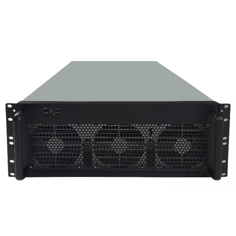 8 Gpu 4U Server Chassis - Chasis de tarjeta multigráfica 4U, tarjeta