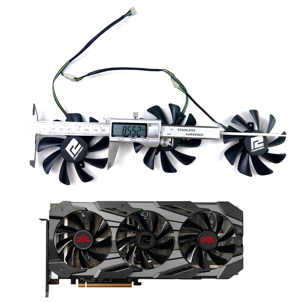 Rx 5700 Xt 8Gb Video Card - Nuevo ventilador de refrigeración 4PIN T129215BU