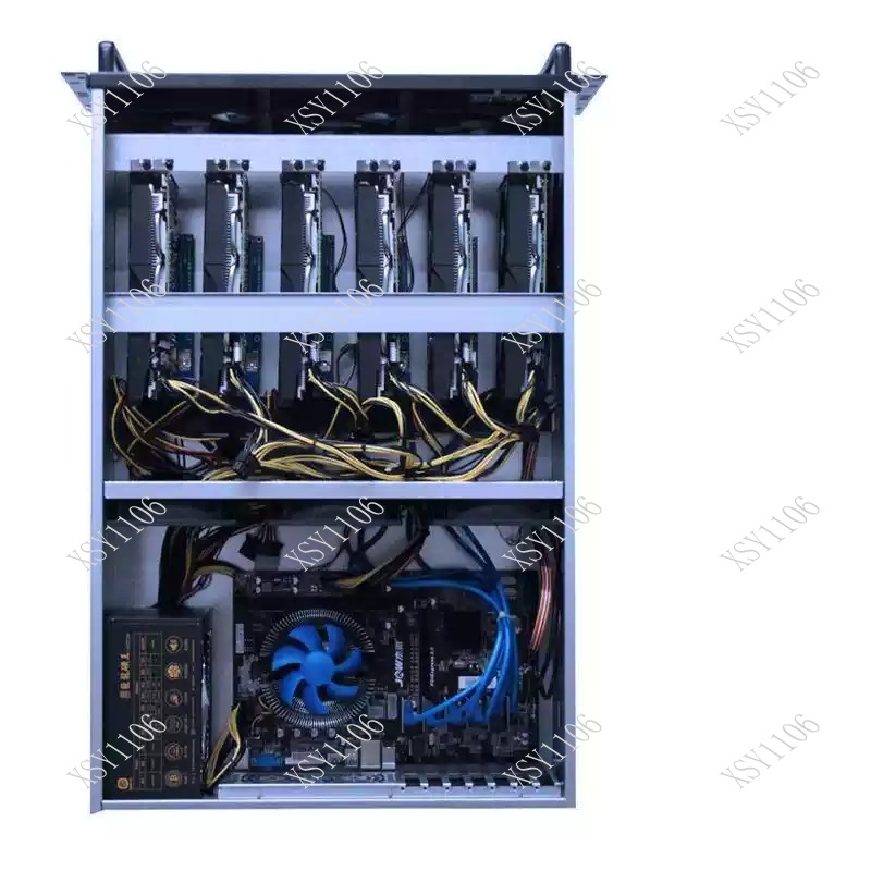 Chasis de Control Industrial 4 - 8 Gpu 4U Server Chassis reseña y precio