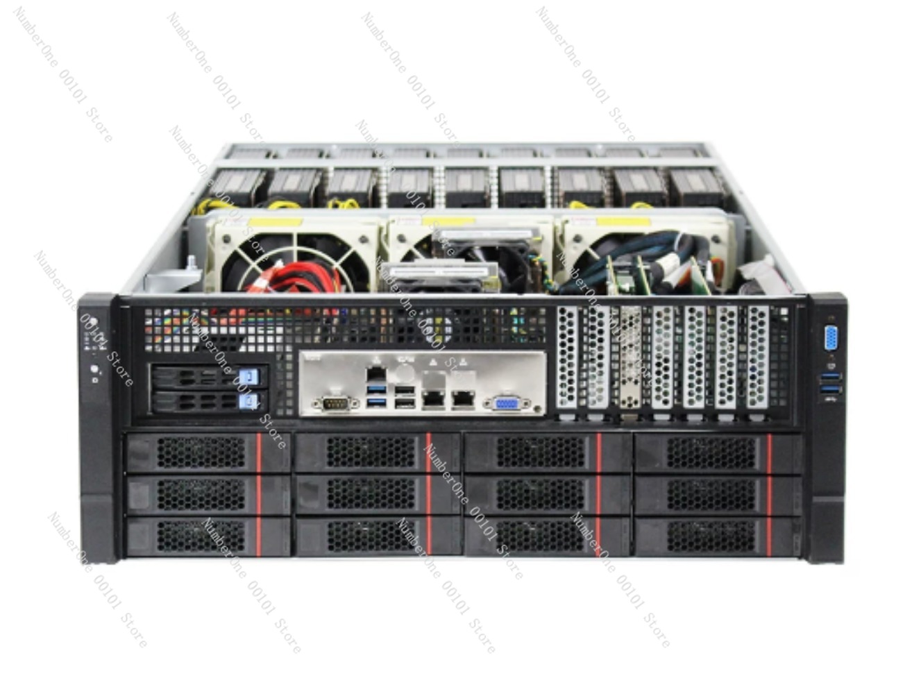 Chasis de Servidor en Rack par - 8 Gpu 4U Server Chassis reseña y precio