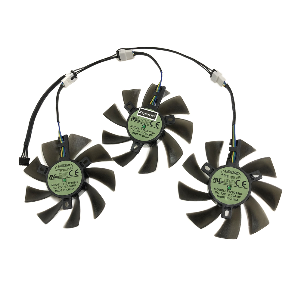 3 unids/set, enfriador DIY, T  - Rx 5700 Xt 8Gb Video Card reseña y precio
