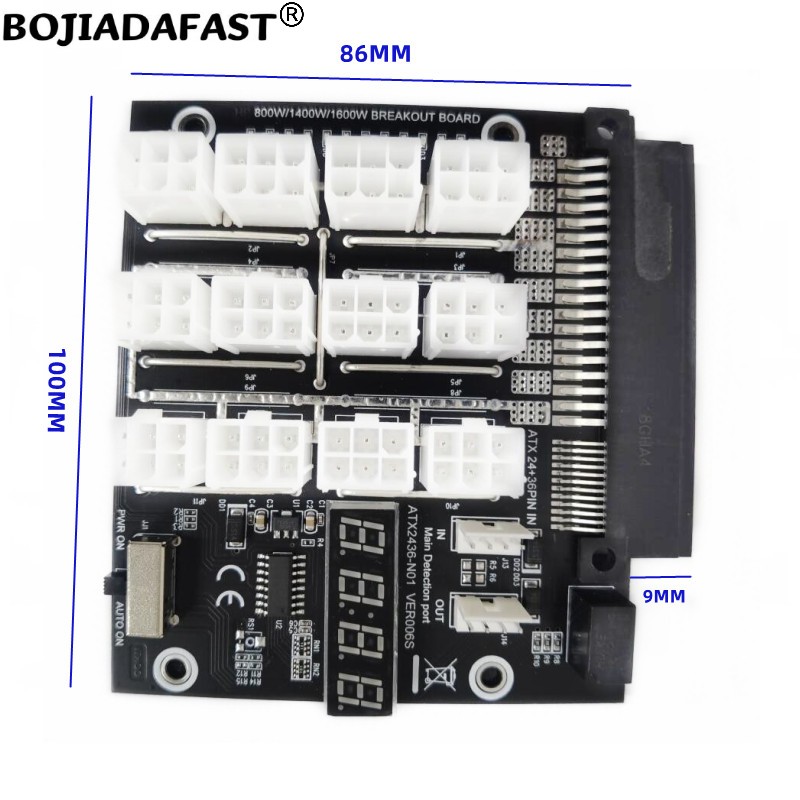 Synchronización de placa de ru - 2400W Server Psu Breakout Board reseña y precio