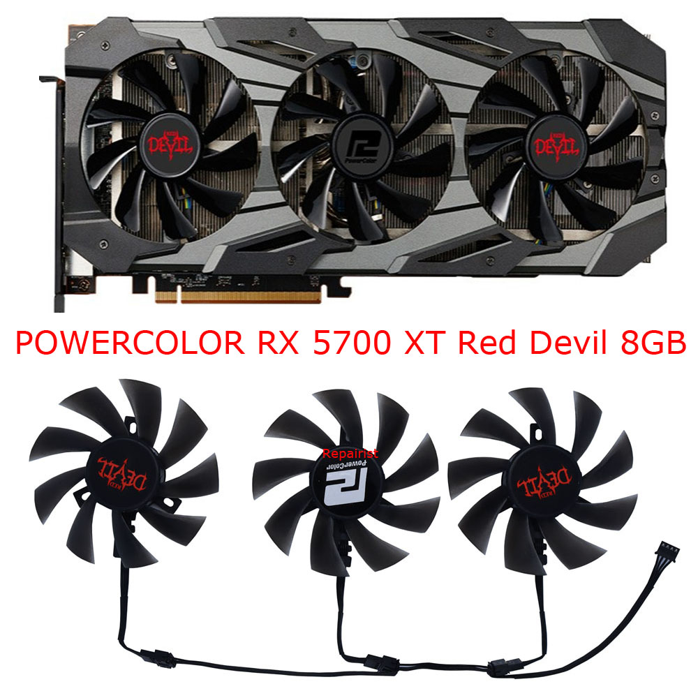 3 piezas/juego, DIY T129215BU, - Rx 5700 Xt 8Gb Video Card reseña y precio
