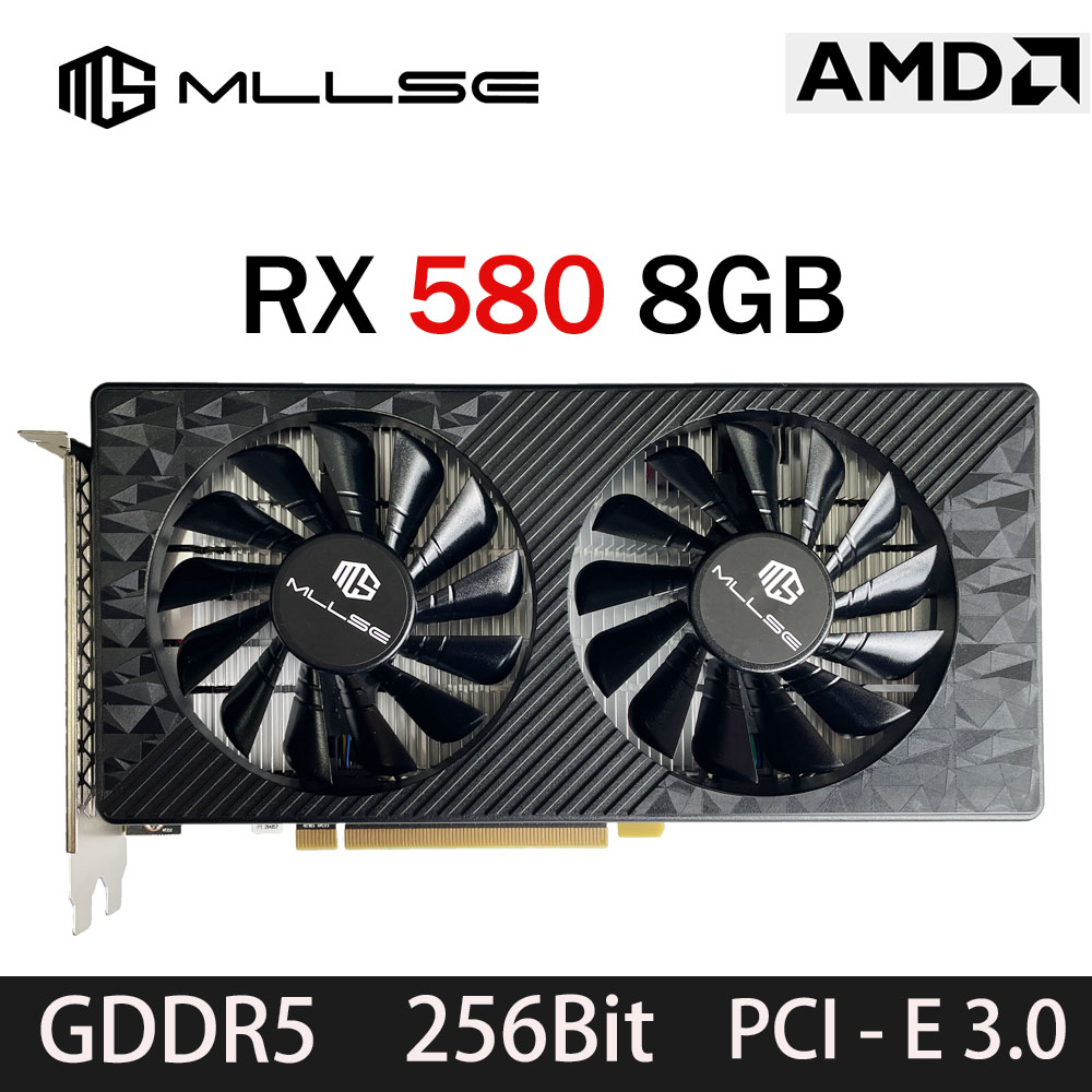 MLLSE AMD RX 580 8GB 2048SP Ta - Rx 580 8Gb 2048Sp Gpu reseña y precio