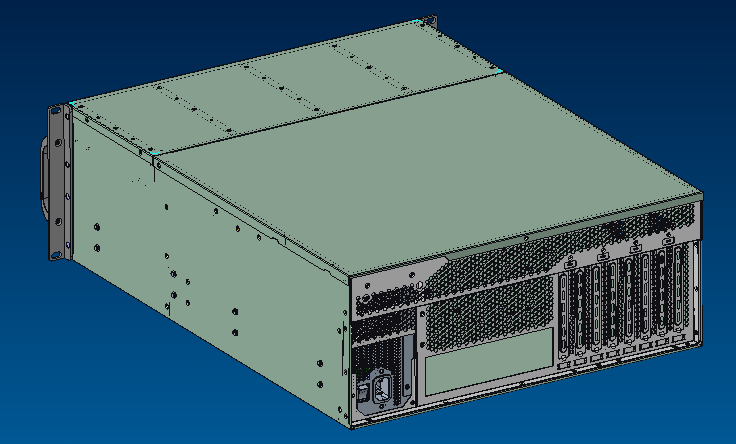 Rack 4U 4 bahías caja de servi - 8 Gpu 4U Server Chassis reseña y precio