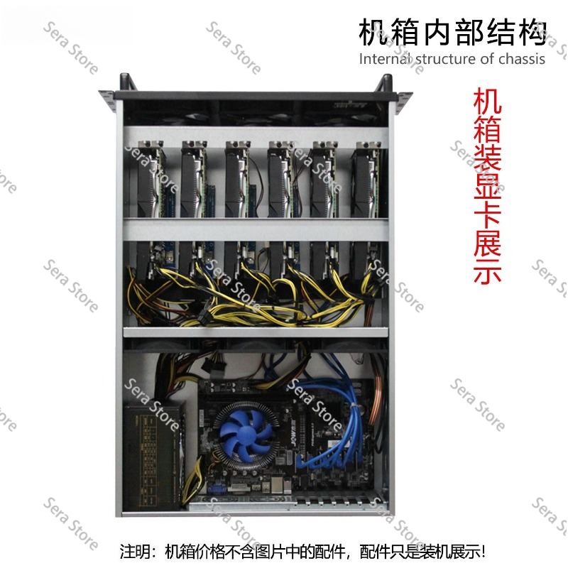 Chasis 4U para Múltiples Tarje - 8 Gpu 4U Server Chassis reseña y precio